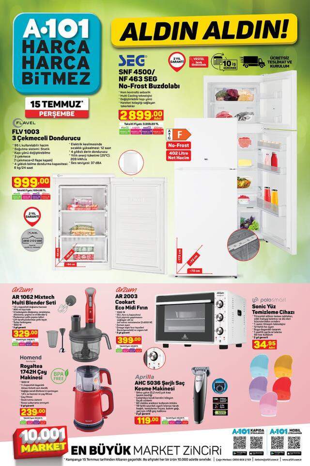 A1001 15 Temmuz aktüel ürünler kataloğu! Elektrikli bisiklet! 15 Temmuz aldın aldın!