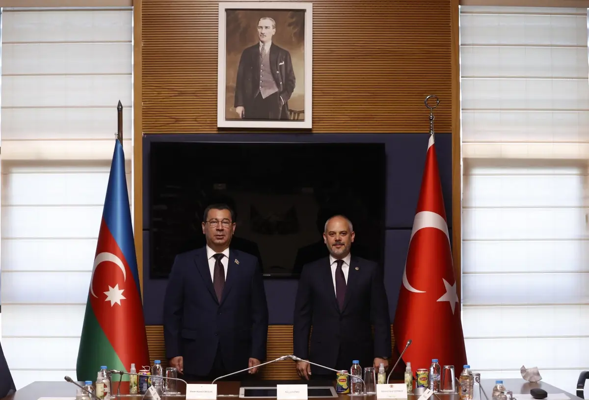 Azerbaycan Milli Meclisi Dışişleri Komitesi heyeti TBMM'de