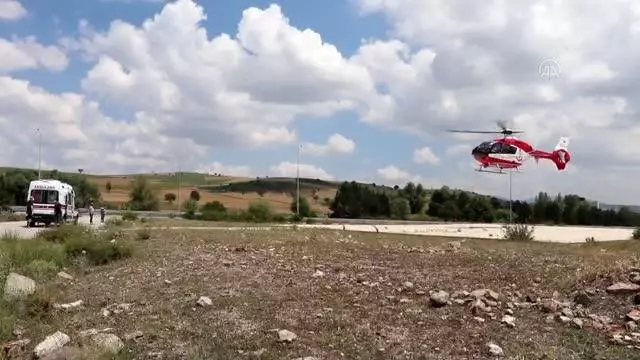 Babasının kullandığı otomobilin çarptığı çocuk ağır yaralandı