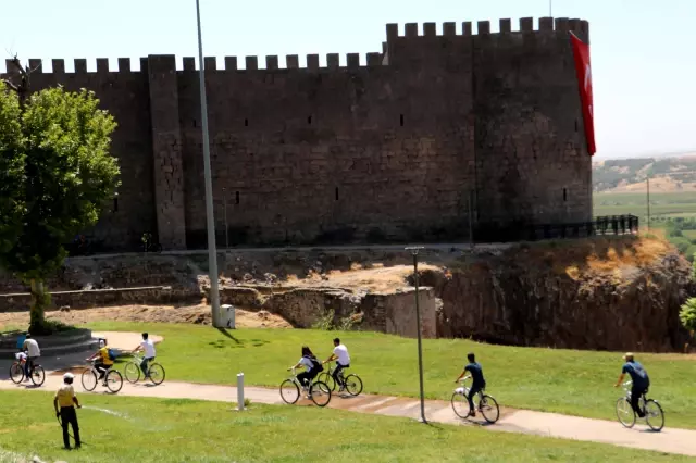 DİYARBAKIR - Pedallar '15 Temmuz Demokrasi ve Milli Birlik Günü' için çevrildi