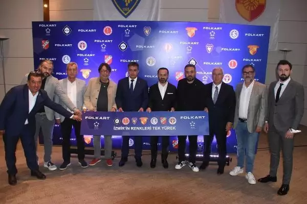Folkart İzmir'in 7 spor kulübüne forma göğüs sponsoru oldu