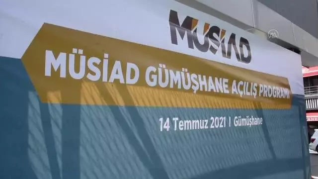 GÜMÜŞHANE - MÜSİAD Genel Başkanı Abdurrahman Kaan, derneğin Gümüşhane şubesinin açılışına katıldı Açıklaması GÜMÜŞHANE - MÜSİAD Genel Başkanı Abdurrahman Kaan, derneğin Gümüşhane şubesinin açılışına katıldı Açıklaması