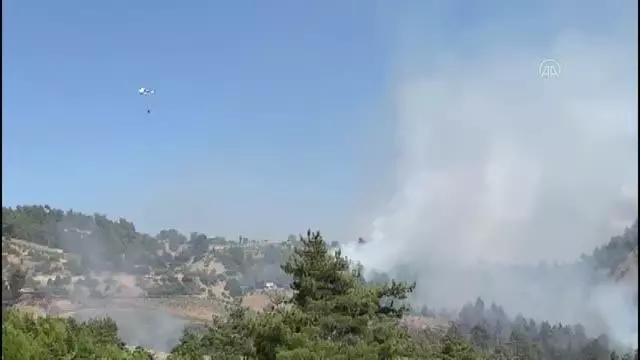 Son dakika haberi! KAHRAMANMARAŞ - Onikişubat Çamlıbel mevkisinde çıkan orman yangını kontrol altına alındı
