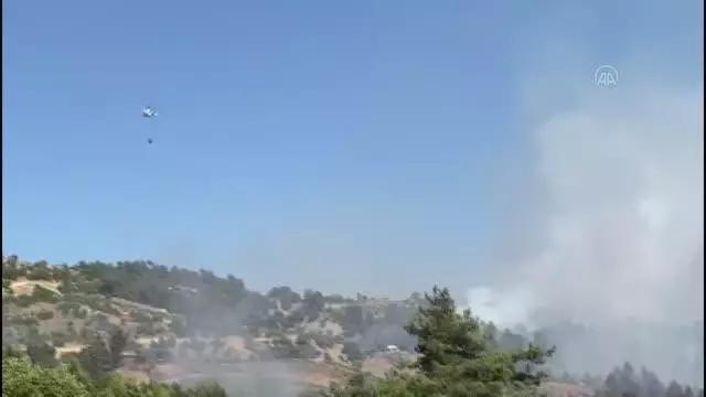 Son dakika haberi! KAHRAMANMARAŞ - Onikişubat Çamlıbel mevkisinde çıkan orman yangını kontrol altına alındı