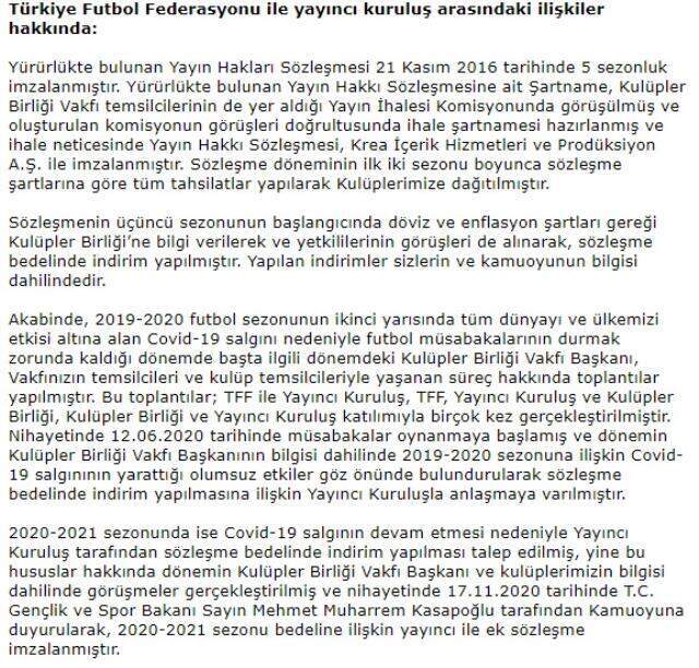 Kıyamet kopacak! TFF, uzun bir açıklamayla kulüplerin taleplerine ve iddialarına sert yanıt verdi