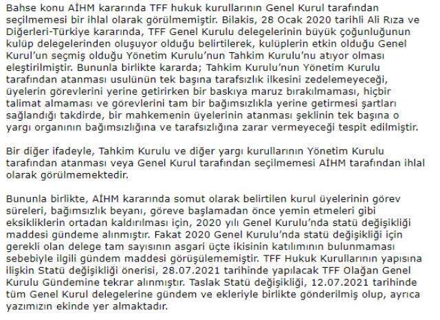Kıyamet kopacak! TFF, uzun bir açıklamayla kulüplerin taleplerine ve iddialarına sert yanıt verdi