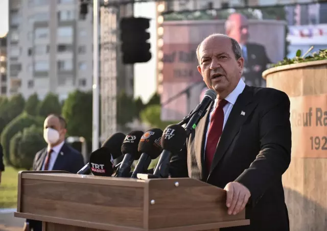KKTC Cumhurbaşkanı Tatar, Toroslar'da Kıbrıs Barış Harekatı'nın 47'nci yıl dönümü kutlama programında konuştu Açıklaması