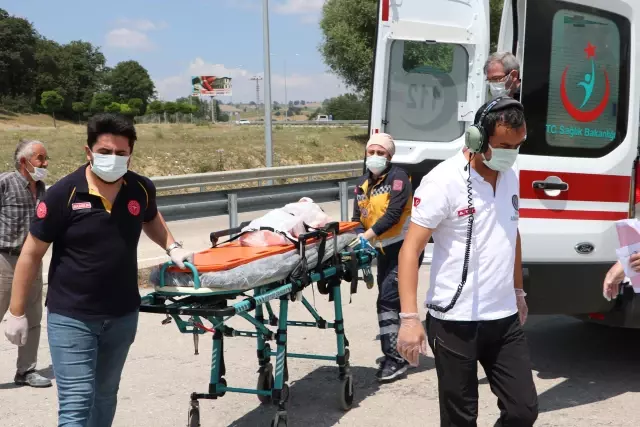 Babasının kullandığı otomobilin çarptığı çocuk ağır yaralandı