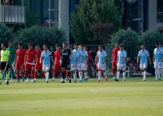 Trabzonspor'dan bol gollü prova