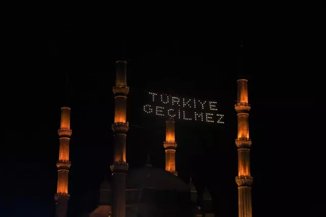 Son dakika haber! 15 Temmuz ruhu Selimiye'de yaşatılıyor