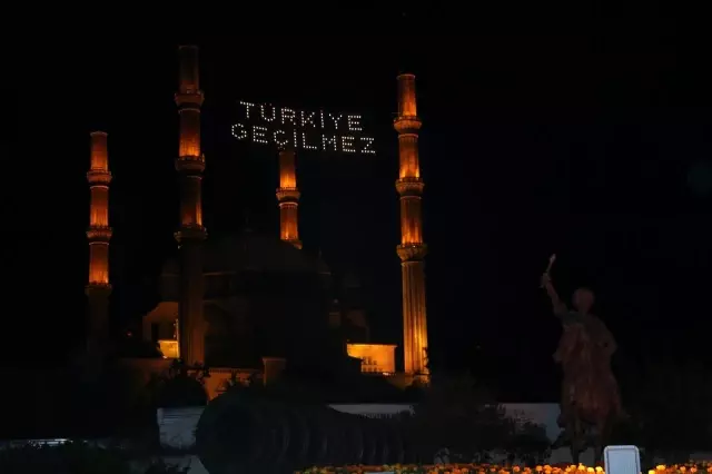 Son dakika haber! 15 Temmuz ruhu Selimiye'de yaşatılıyor