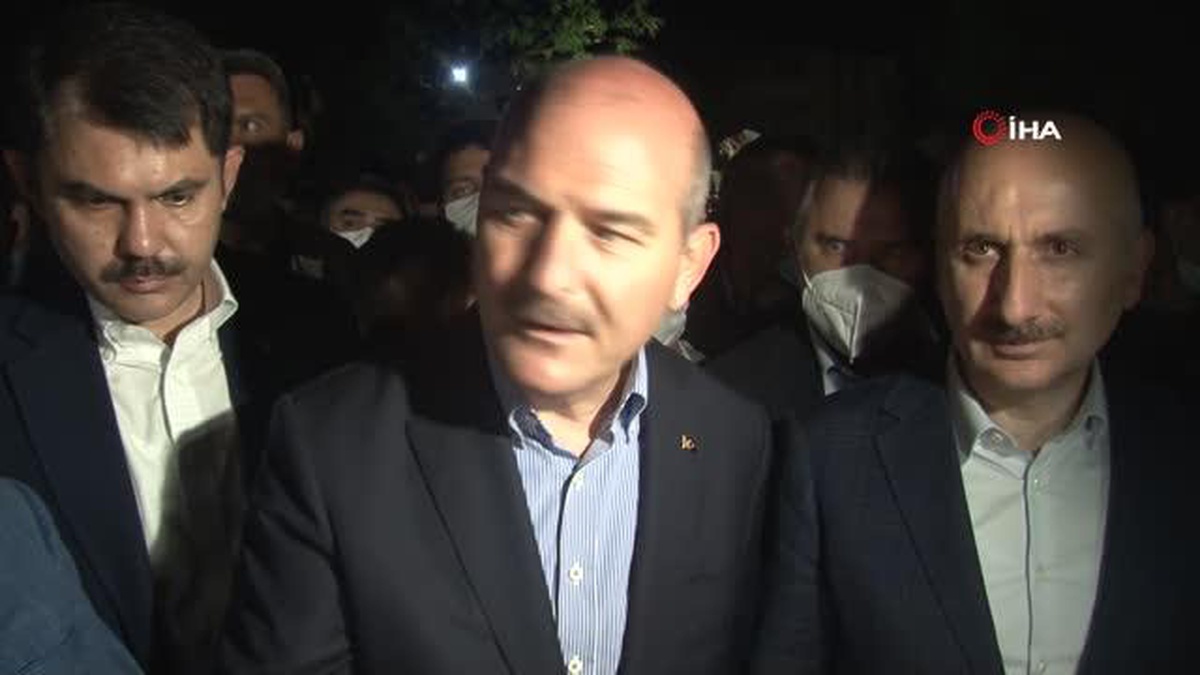Bakan Süleyman Soylu: "7 saatte metrekareye 220 kilogram düşecek şekilde bir yağmur yağdı" - Vimarsana News