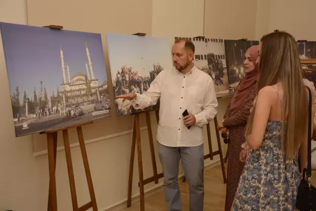 Prizren'de Demokrasi İçin Pedal Çevir etkinliği