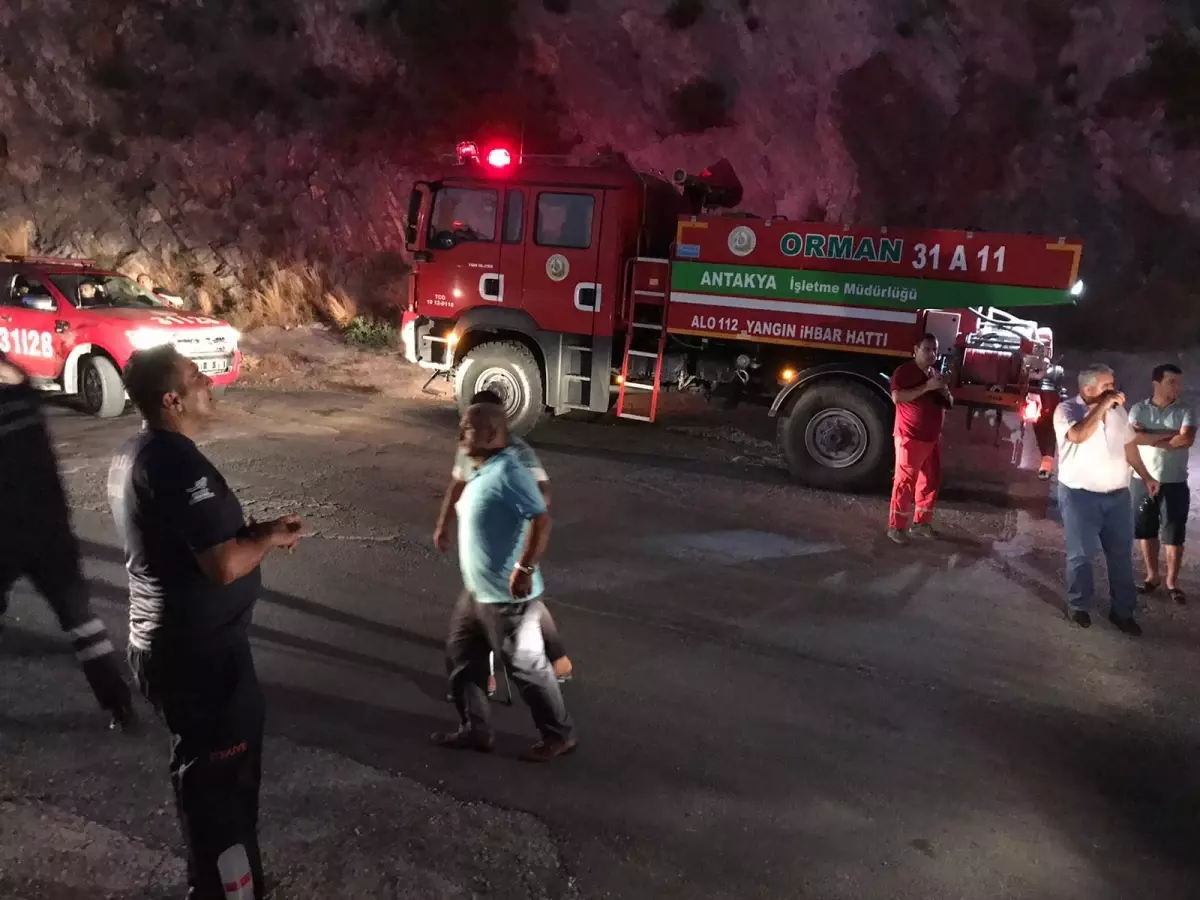 İki ilçede orman yangını çıktı (3)