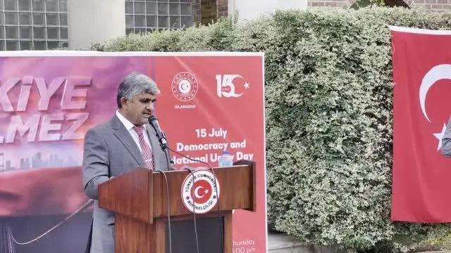 İSLAMABAD - Pakistan'da 15 Temmuz Demokrasi ve Milli Birlik Günü etkinliği düzenlendi