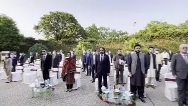 İSLAMABAD - Pakistan'da 15 Temmuz Demokrasi ve Milli Birlik Günü etkinliği düzenlendi