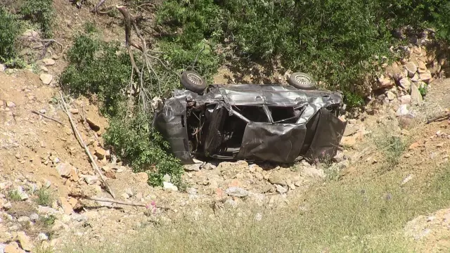 Kahramanmaraş'ta otomobil uçuruma devrildi: 3 ölü, 1 yaralı