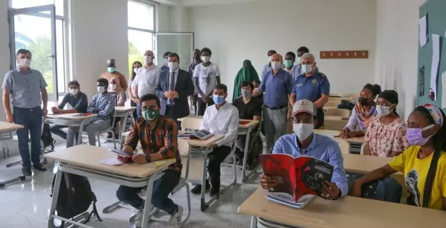 Karabük'te eğitim alan uluslararası öğrencilere 15 Temmuz anlatıldı