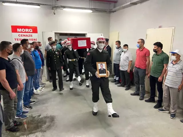 Kazada ölen astsubay memleketine uğurlandı