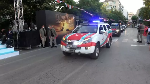 Kırklareli'nde 15 Temmuz programlarla anıldı
