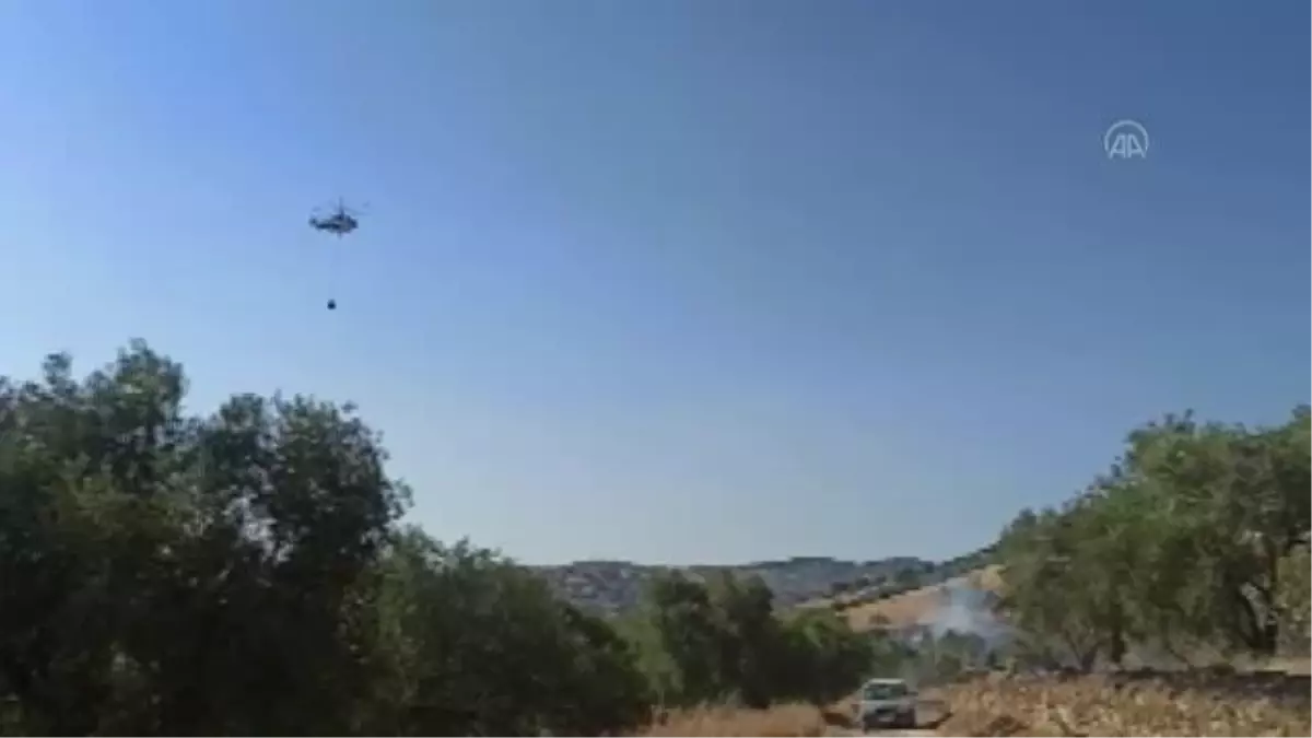 Son dakika haberleri! Nazilli'de makilik alanda yangın