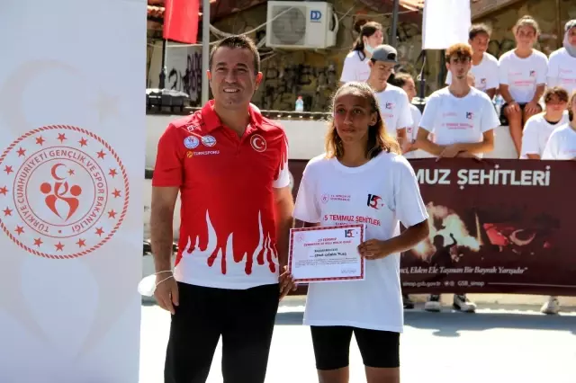 Sinop'ta 15 Temmuz şehitleri için koştular