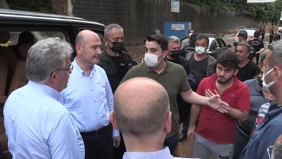 Son dakika haberleri: Soylu: 'Geçmişte aldığımız tedbirler var ve bunların aslında bu selde ne kadar önleyici olduğunu gördük'