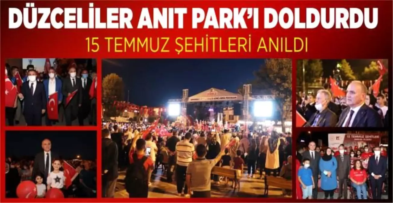 15 TEMMUZ ŞEHİTLERİ ANILDI