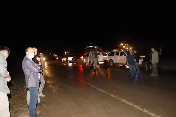 BAŞKALE'DE SELE KAPILAN KOYUNLAR TELEF OLDU