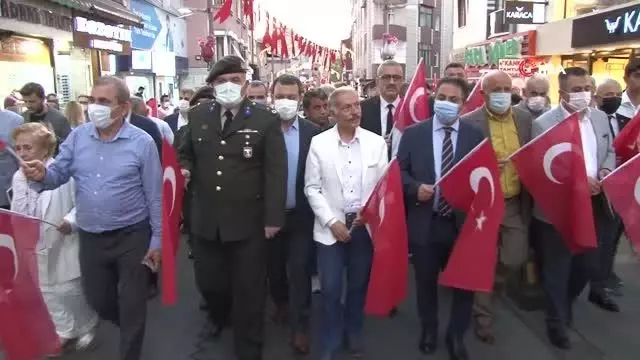 Bayrampaşa'da 15 Temmuz hain darbe girişimi anması