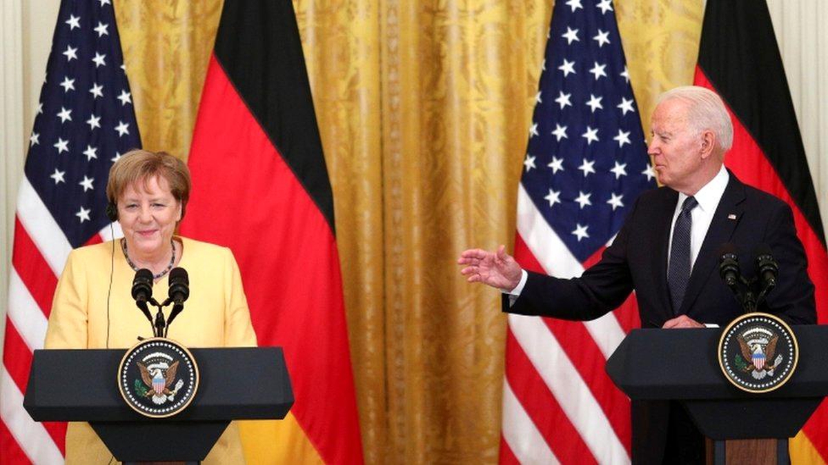 Biden-Merkel görüşmesi: 'Kuzey Akım 2 projesinde fikir ayrılıkları sürüyor' - Vimarsana News