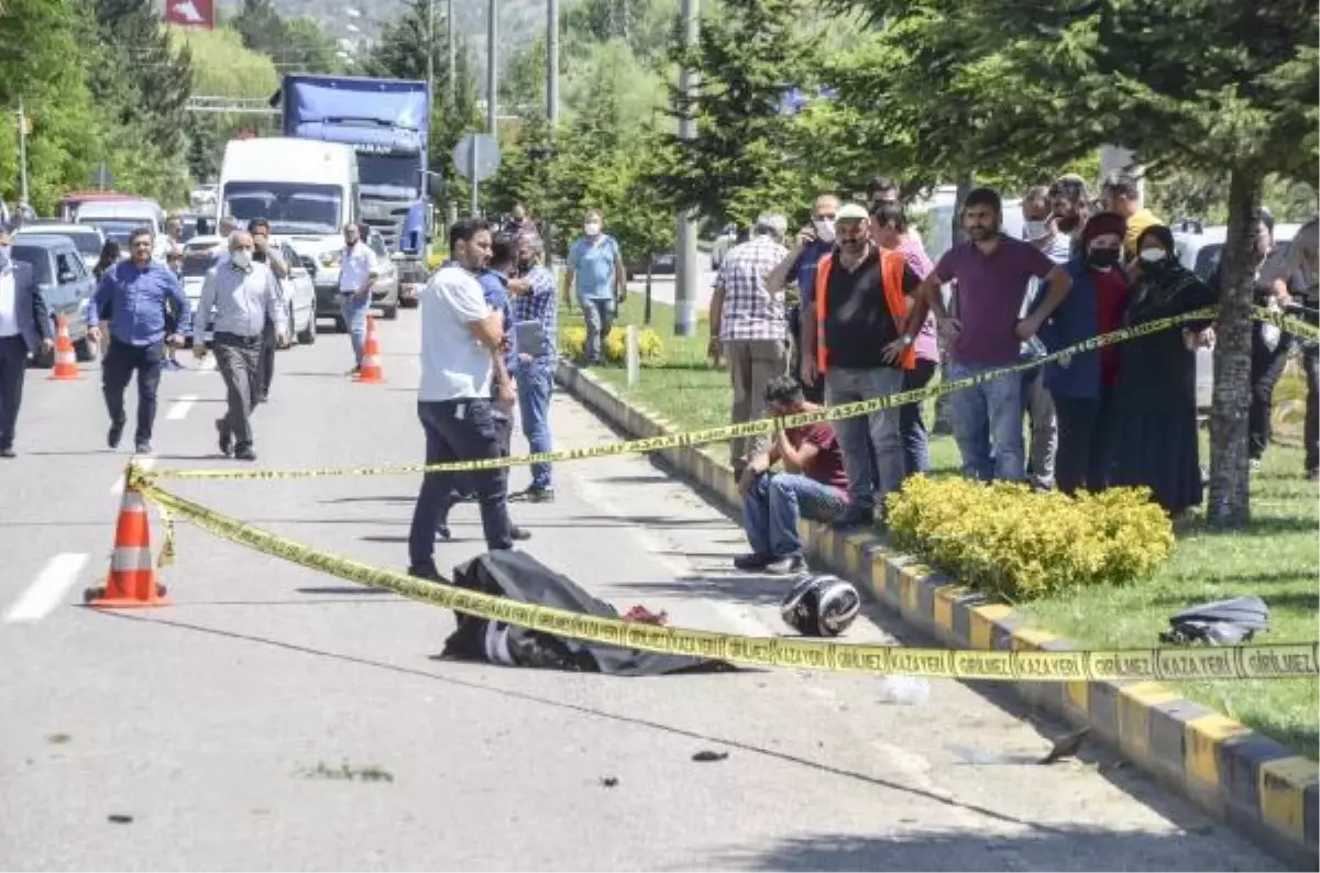 Devrilen motosikletin sürücüsü öldü