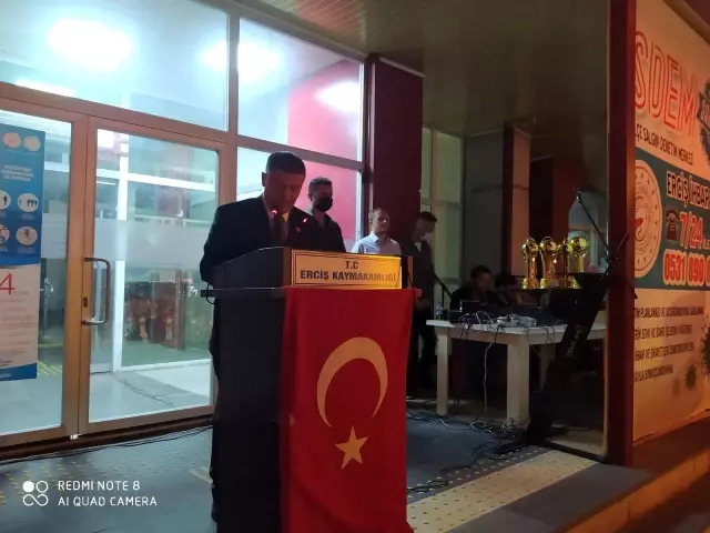 Erciş'te 5 Temmuz Demokrasi ve Milli Birlik Günü törenle kutlandı