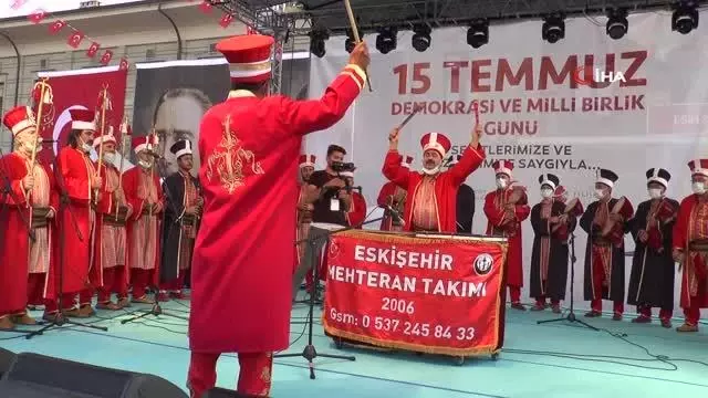 Eskişehir'de 15 Temmuz'un 5'inci yıl dönümü etkinliği