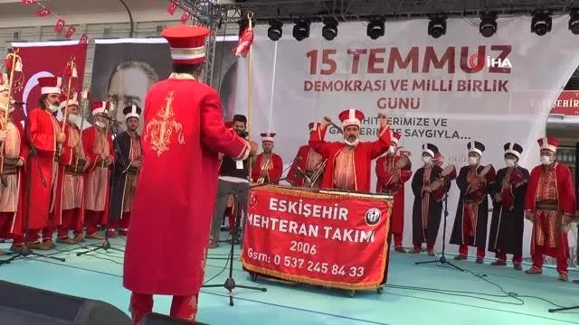 Eskişehir'de 15 Temmuz'un 5'inci yıl dönümü etkinliği