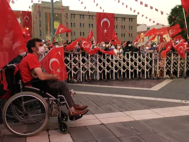 Eskişehir'de 15 Temmuz'un 5'inci yıl dönümü etkinliği