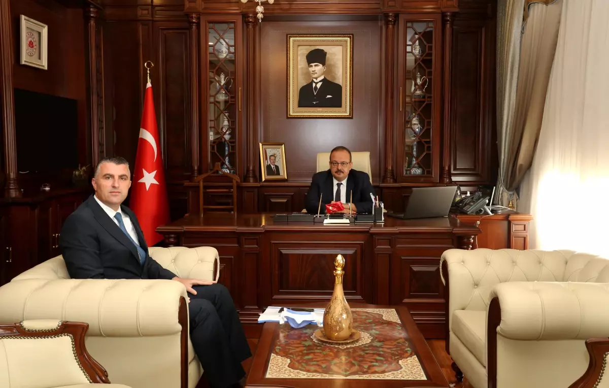 Görevine Yeni Başlayan Bursa Vergi Denetim Başkanı Duman'dan Ziyaret