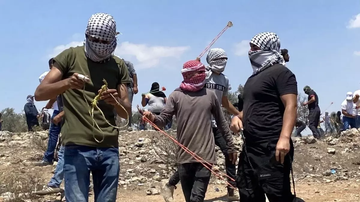 İsrail güçlerinden Nablus'ta Filistinli göstericilere müdahale: 108 yaralı