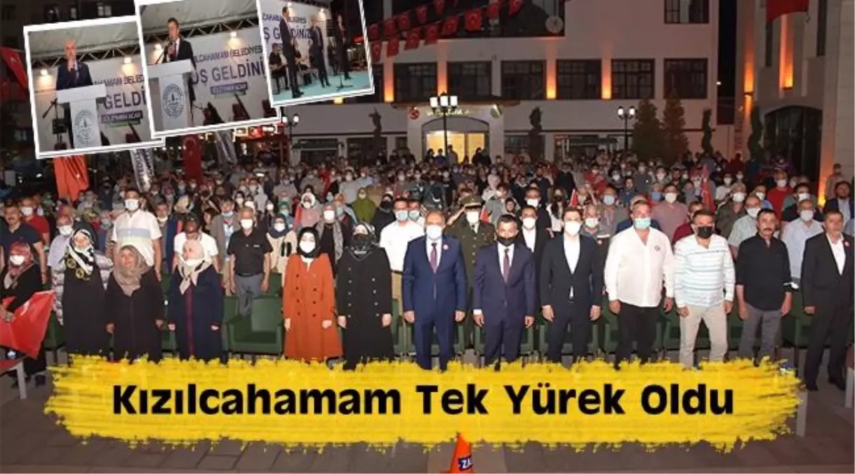 Kızılcahamam Tek Yürek Oldu