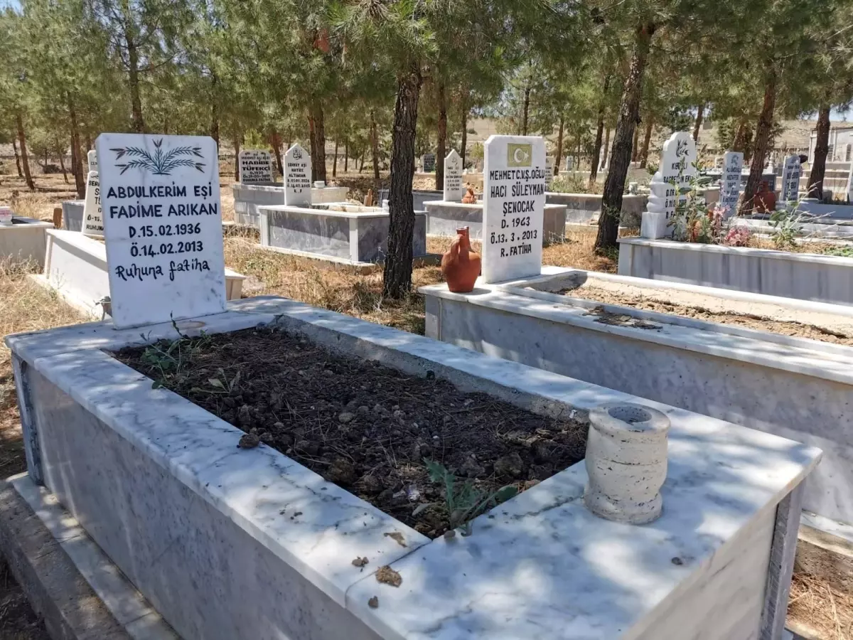 Mezarlarına kenevir ekilen köylüler İHA'ya konuştu