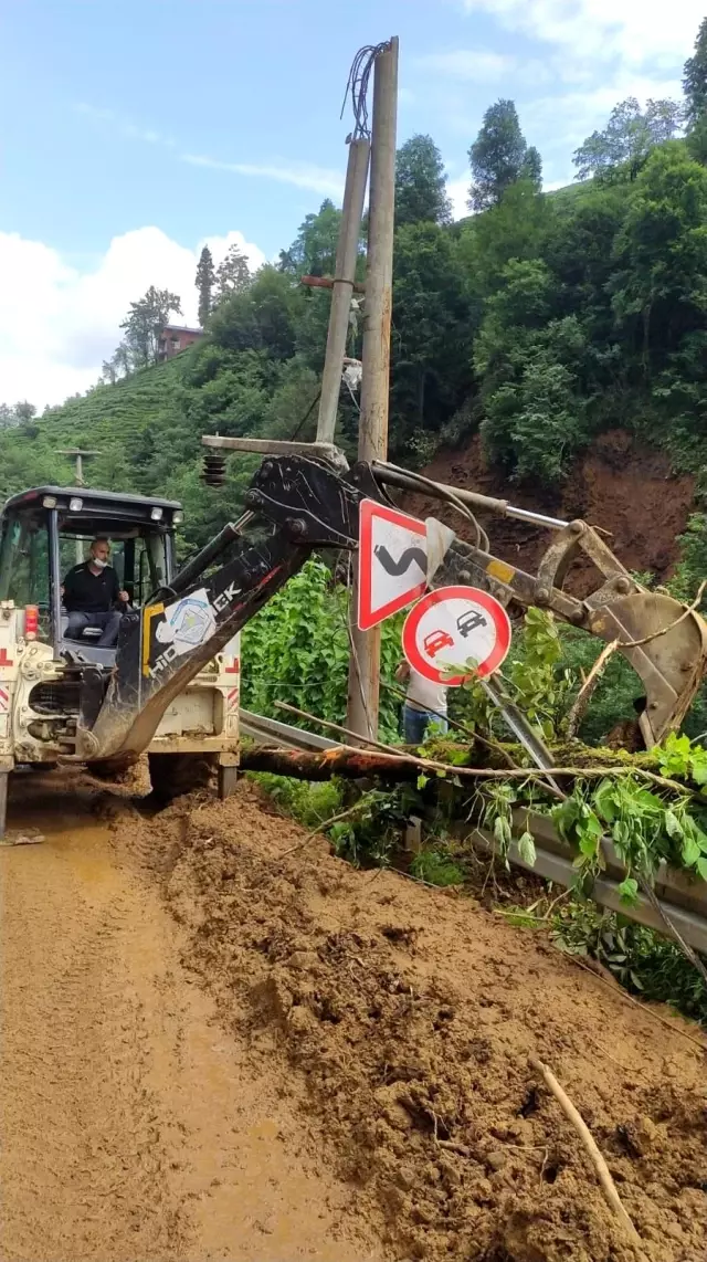 Rize'de sel felaketinden etkilenen 272 trafonun enerjisi verildi