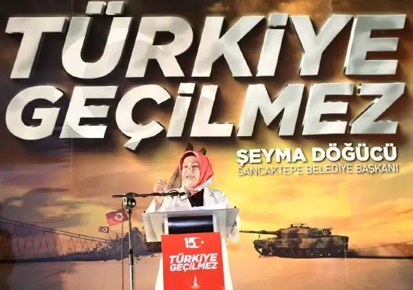 SANCAKTEPE'DE 15 TEMMUZ İÇİN ÖZEL PROGRAM DÜZENLENDİ