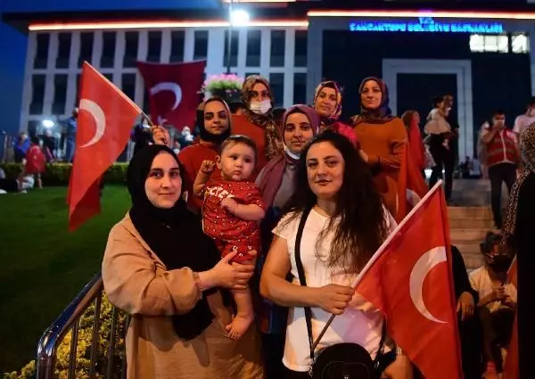 SANCAKTEPE'DE 15 TEMMUZ İÇİN ÖZEL PROGRAM DÜZENLENDİ