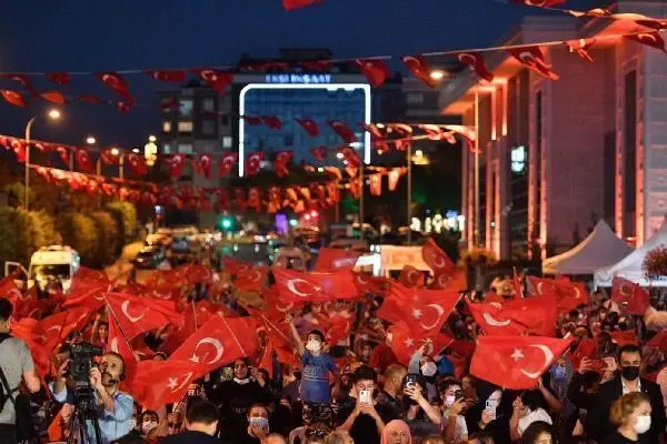 SANCAKTEPE'DE 15 TEMMUZ İÇİN ÖZEL PROGRAM DÜZENLENDİ