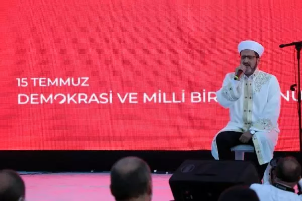 TRAKYA'DA 15 TEMMUZ DEMOKRASİ VE MİLLİ BİRLİK GÜNÜ ETKİNLİKLERİ