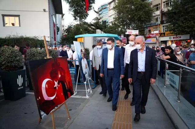 Ümraniye'de 15 Temmuz ruhu yaşamaya devam ediyor