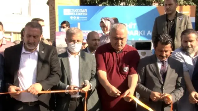 Üsküdar'da açılışı yapılan parka, 15 Temmuz Şehidi Mete Sertbaş'ın ismi verildi