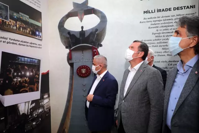 Zeytinburnu'nda Destanın Uyanışı 15 Temmuz Sergisi açıldı