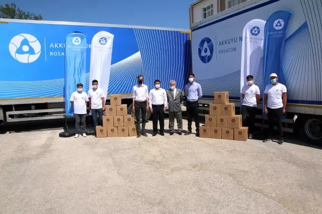 Akkuyu Nükleer AŞ'den ihtiyaç sahiplerine gıda paketi
