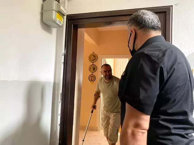 Bahberber'den evde, yaşlı ve engellilere bayram tıraşı